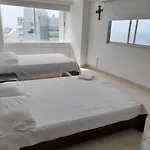 Apartamento De 3 Alcobas 3M-Tc17 Cerca Al Mar Con Piscina Aire Acondicionado Y Wifi
