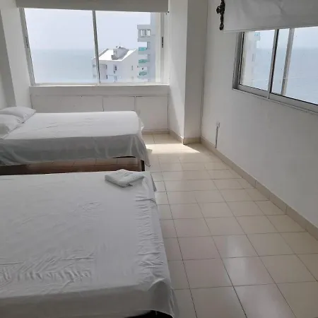 De 3 Alcobas 3m-tc17 Cerca Al Mar Con Piscina Aire Acondicionado Y Wifi Apartamento